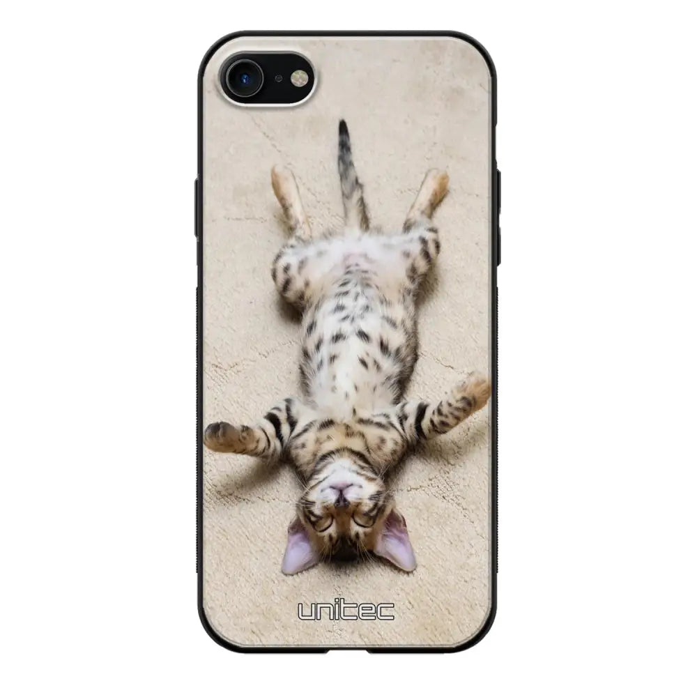 iPhone 8 kissa suojakuoret - Relaxing Cat - Ei