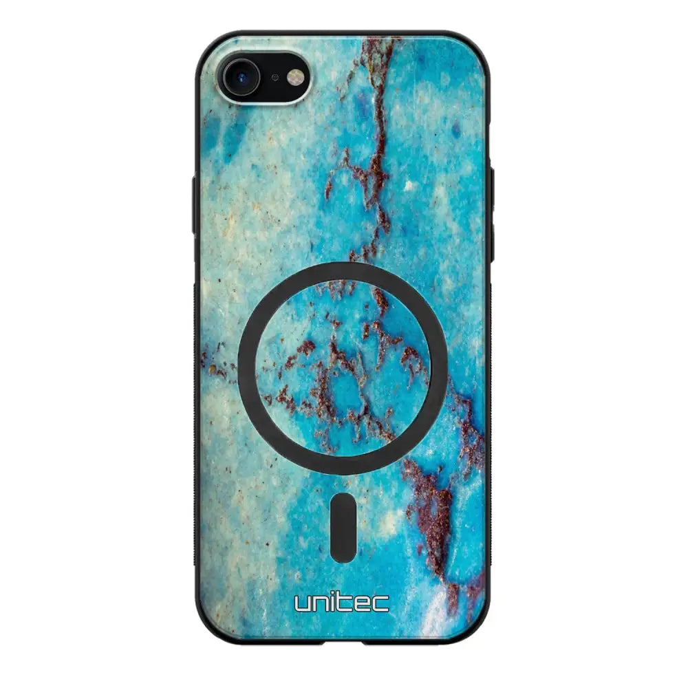 iPhone 8 marmori suojakuoret - Turquoise Marble