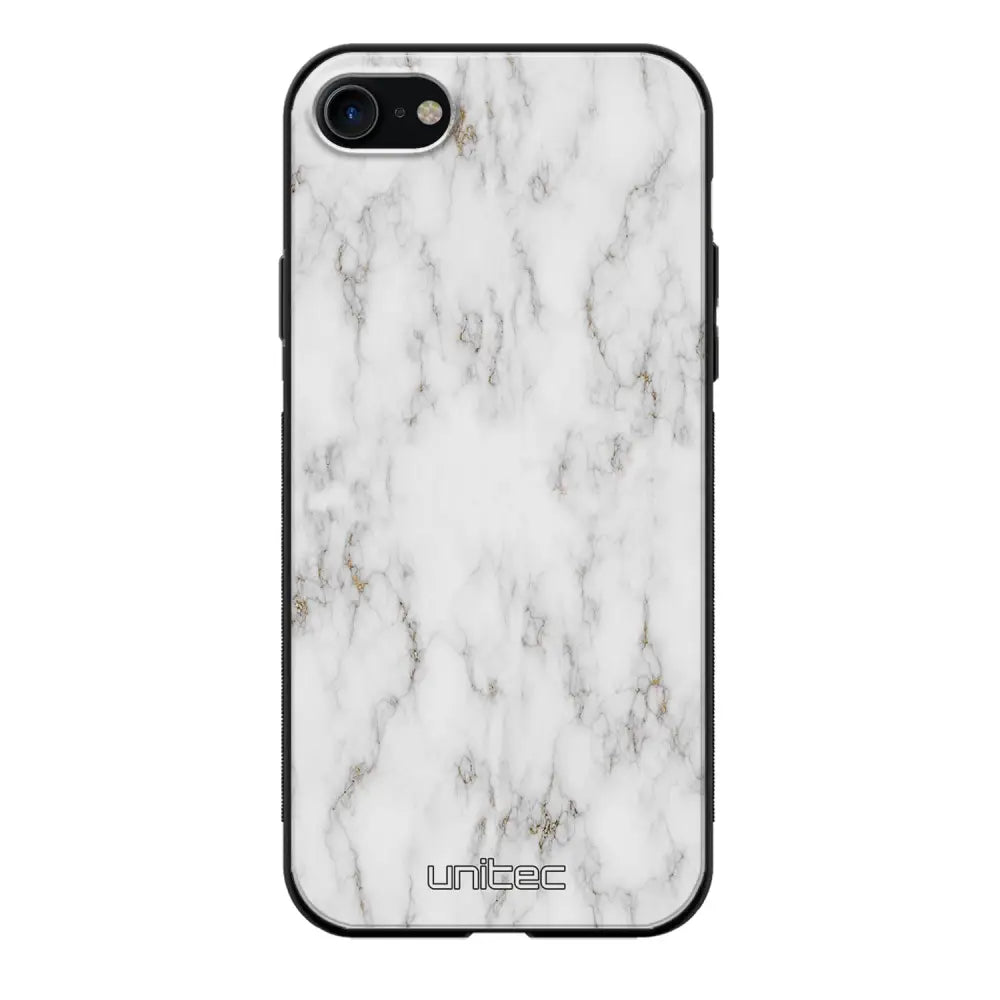 iPhone 8 marmori suojakuoret - White Marble - Ei