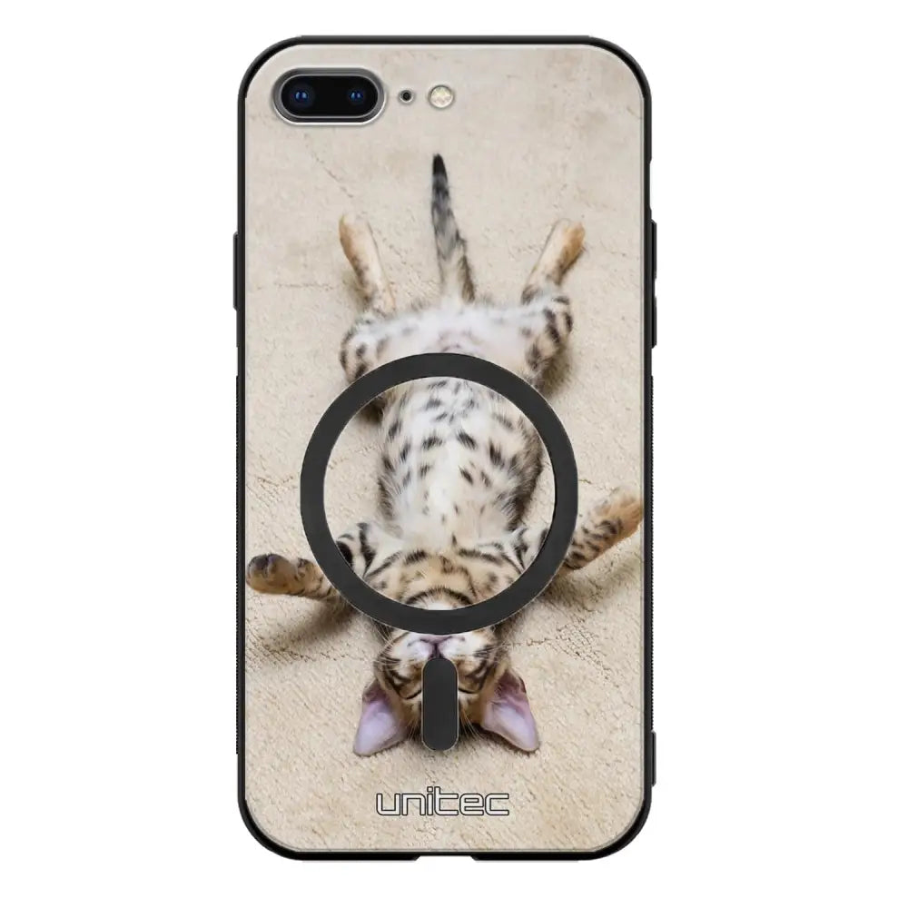 iPhone 8 Plus kissa suojakuoret - Relaxing Cat