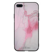 iPhone 8 Plus marmori suojakuoret - Pink Pok Rie - Ei