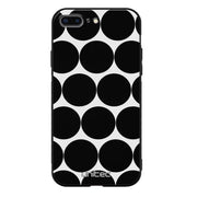 iPhone 8 Plus pallo suojakuoret - Musta Pallo - Ei