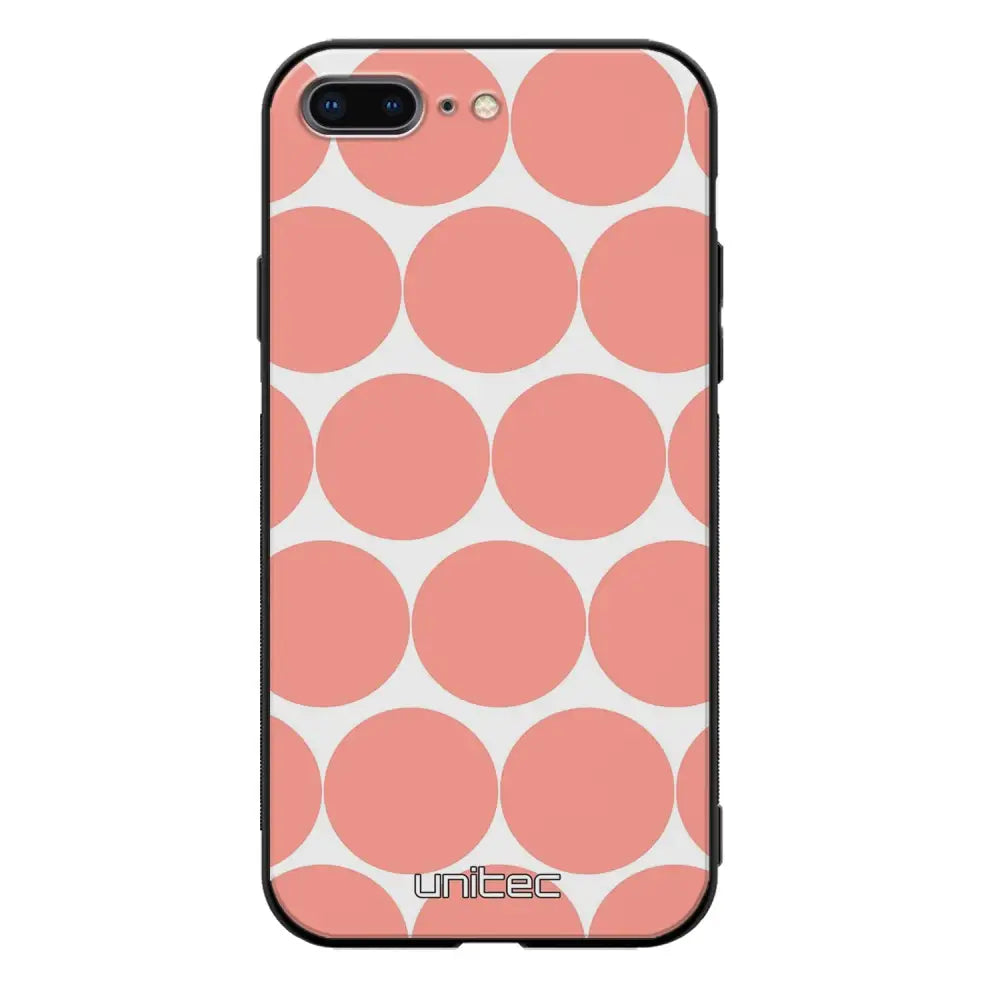 iPhone 8 Plus pallo suojakuoret - Pinkki Pallo - Ei