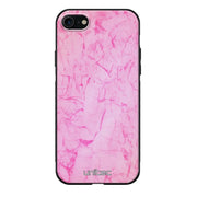 iPhone SE 2020 marmori suojakuoret - Light Pink Marble - Ei