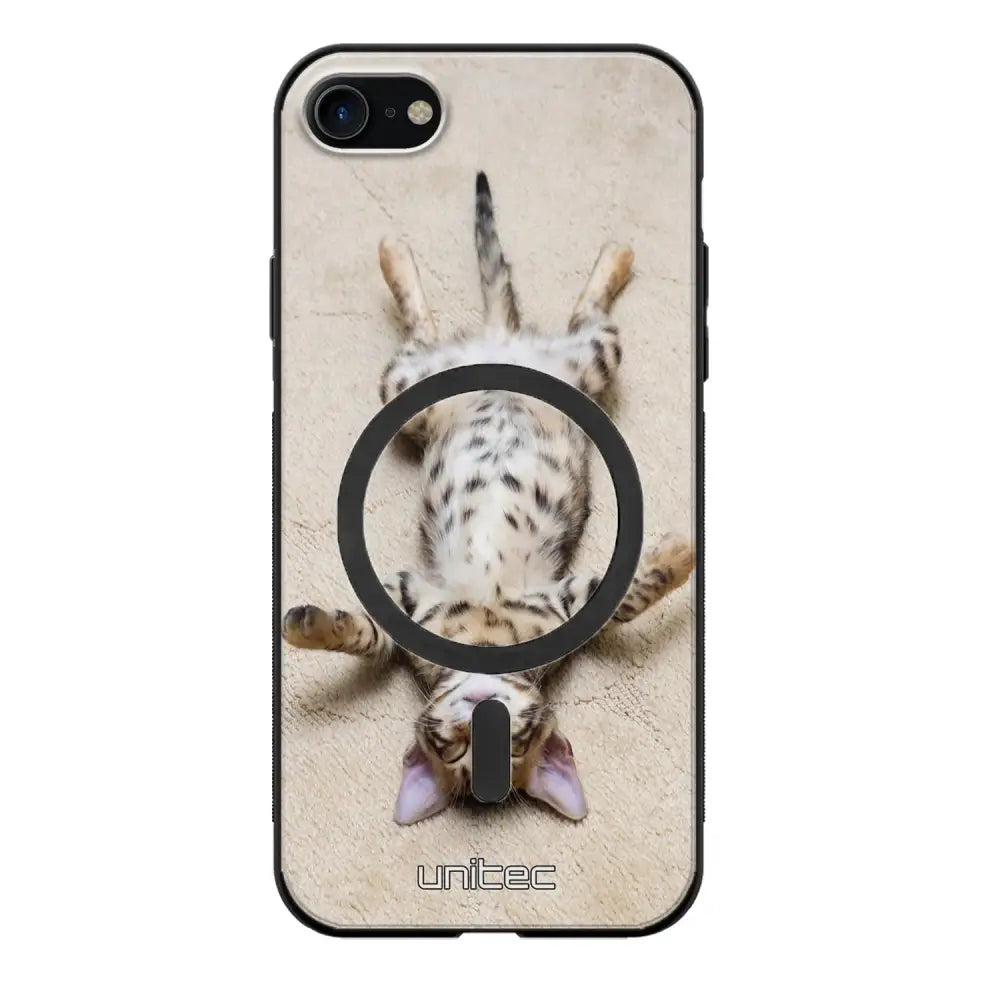 iPhone SE 2022 kissa suojakuoret - Relaxing Cat