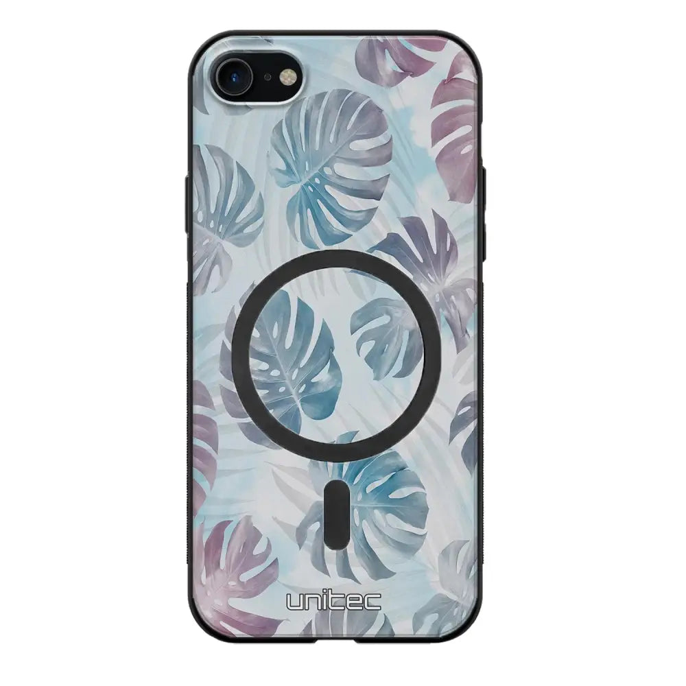 iPhone SE 2022 kukka suojakuoret - Monstera Texture