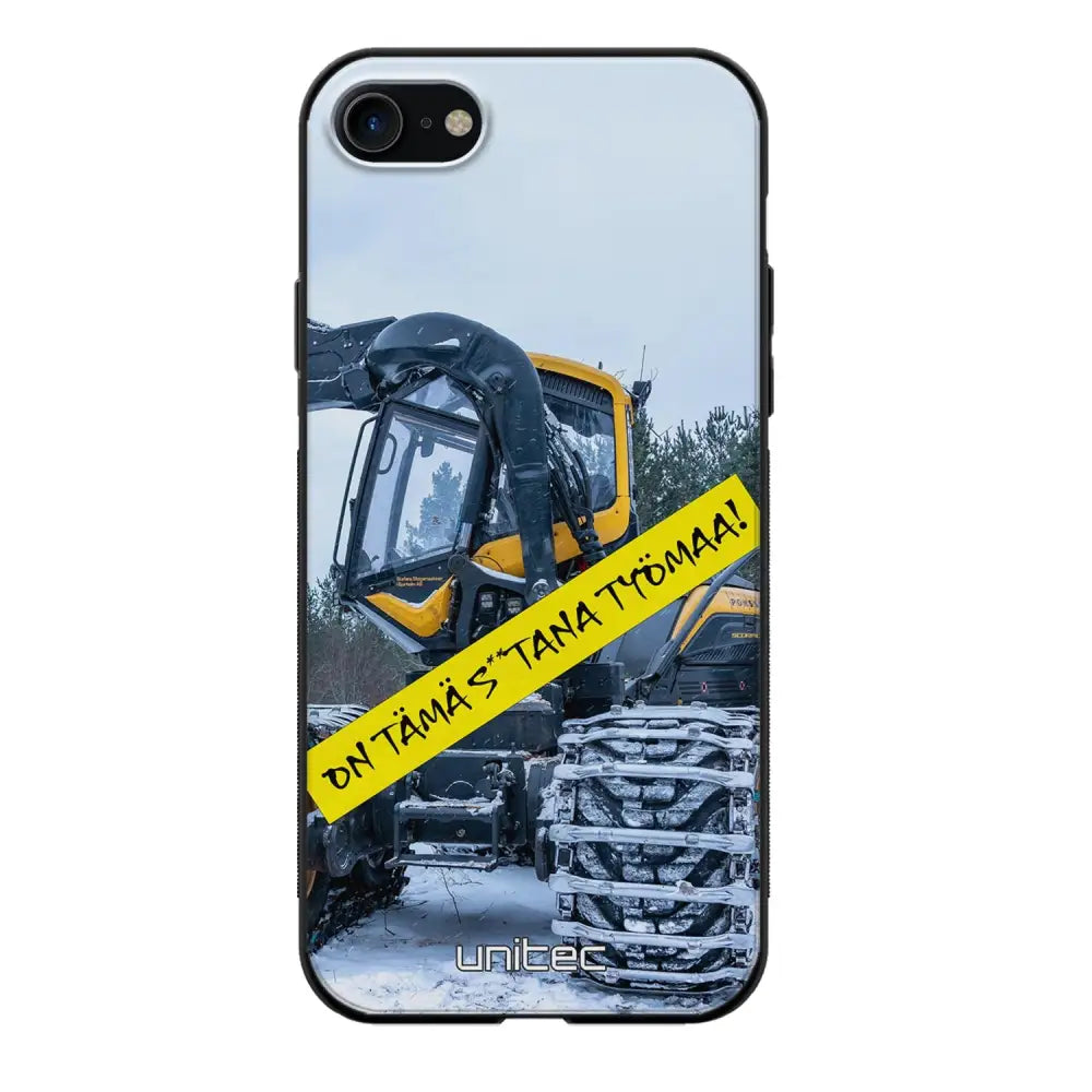 iPhone SE 2022 meemi suojakuoret - Työmaa - Ei