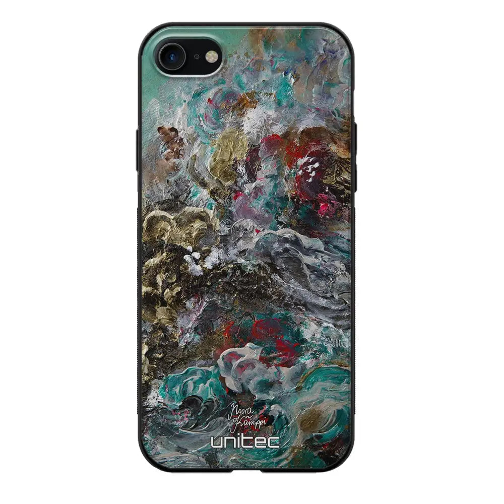 iPhone SE 2022 modern art suojakuoret - Heart Knows - Noora Kämppi - Ei