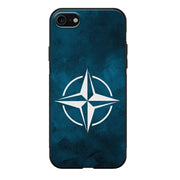 iPhone SE 2022 nato suojakuoret - Sininen - Ei