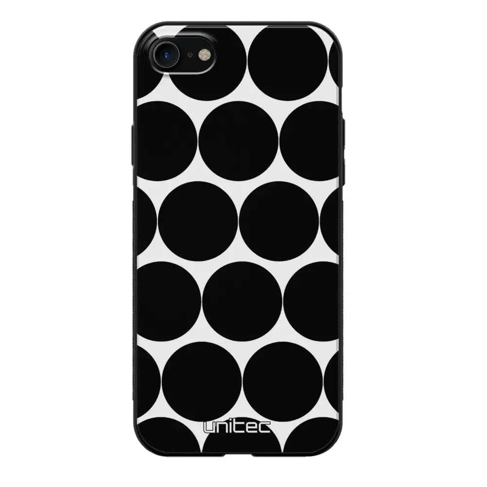 iPhone SE 2022 pallo suojakuoret - Musta Pallo - Ei