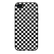 iPhone SE 2022 suojakuoret - Black And White - Ei