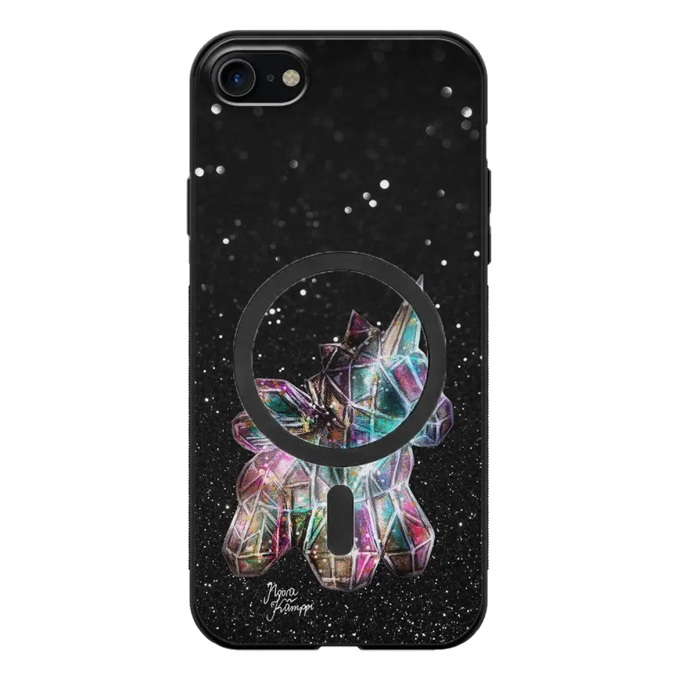 iPhone SE 2022 unicorn suojakuoret - Valkoinen - Noora Kämppi