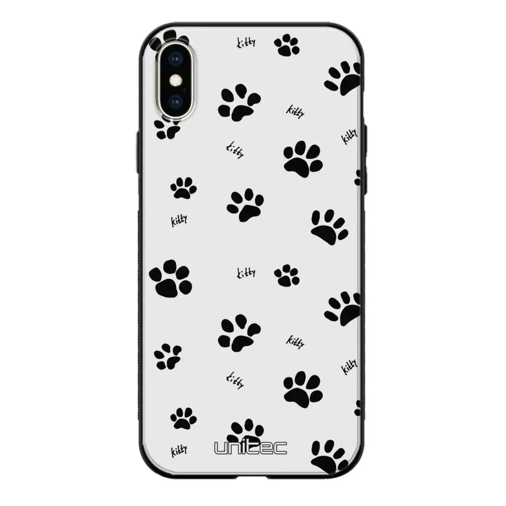 iPhone X kissa suojakuoret - Cat Paws - Ei