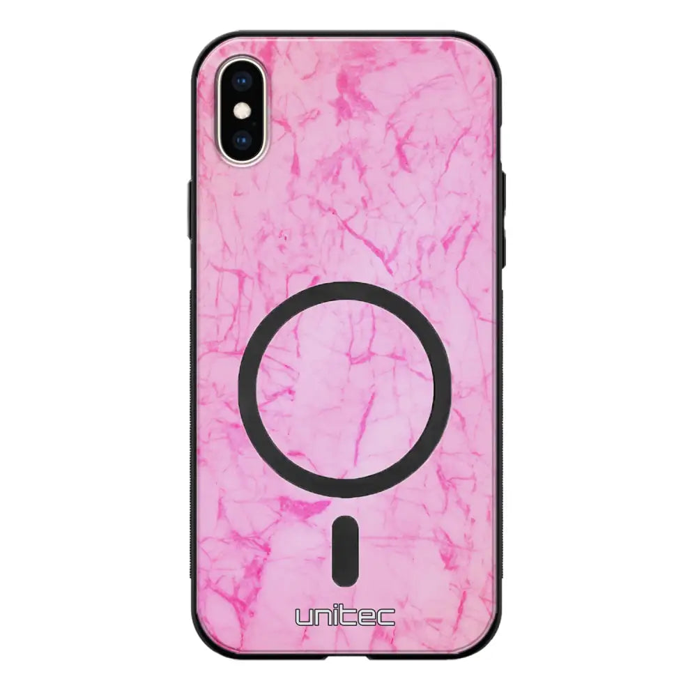 iPhone X marmori suojakuoret - Light Pink Marble