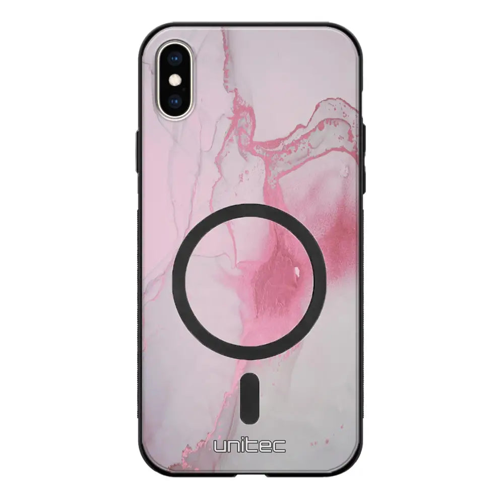 iPhone X marmori suojakuoret - Pink Pok Rie