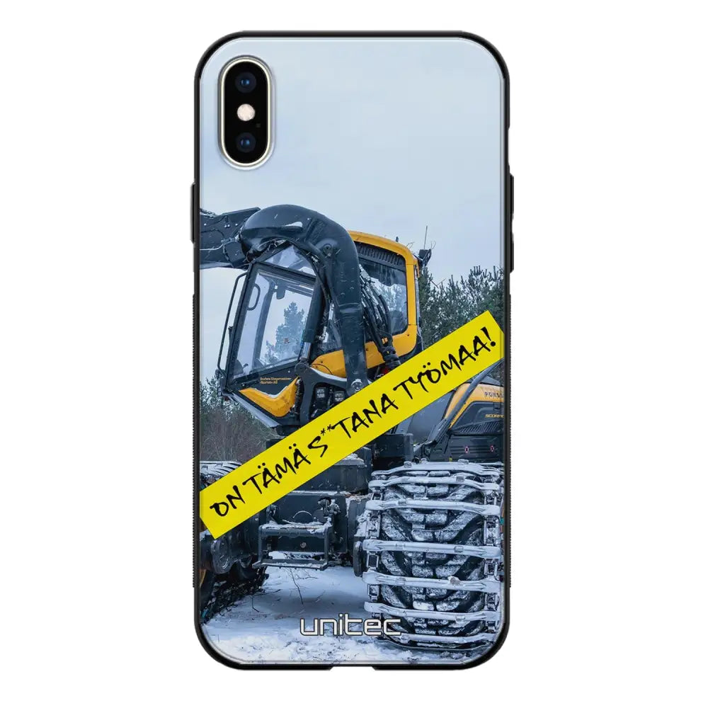 iPhone X meemi suojakuoret - Työmaa - Ei
