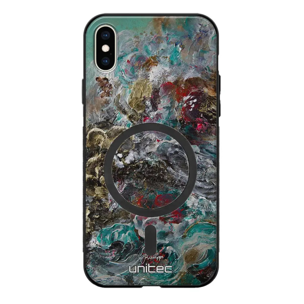 iPhone X modern art suojakuoret - Heart Knows - Noora Kämppi