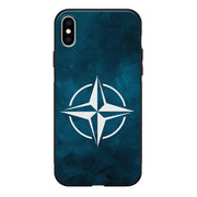 iPhone X nato suojakuoret - Sininen - Ei