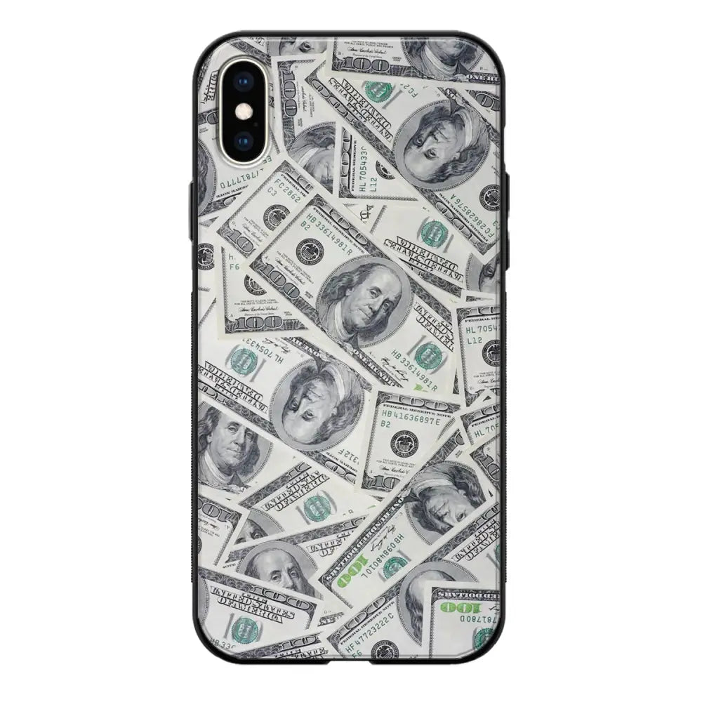 iPhone X seteli suojakuoret - Dollarit - Ei