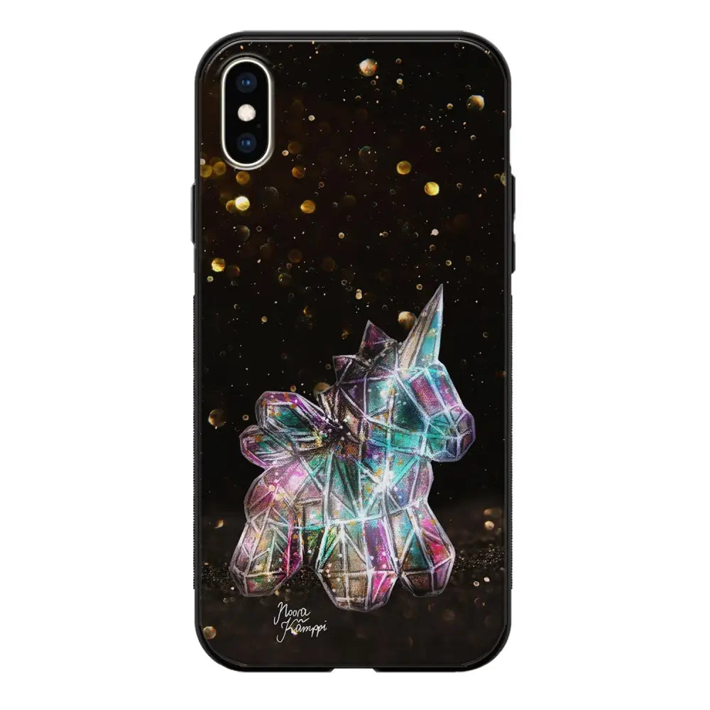 iPhone X unicorn suojakuoret - Kulta - Noora Kämppi - Ei