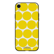 iPhone XR pallo suojakuoret - Keltainen Pallo - Ei