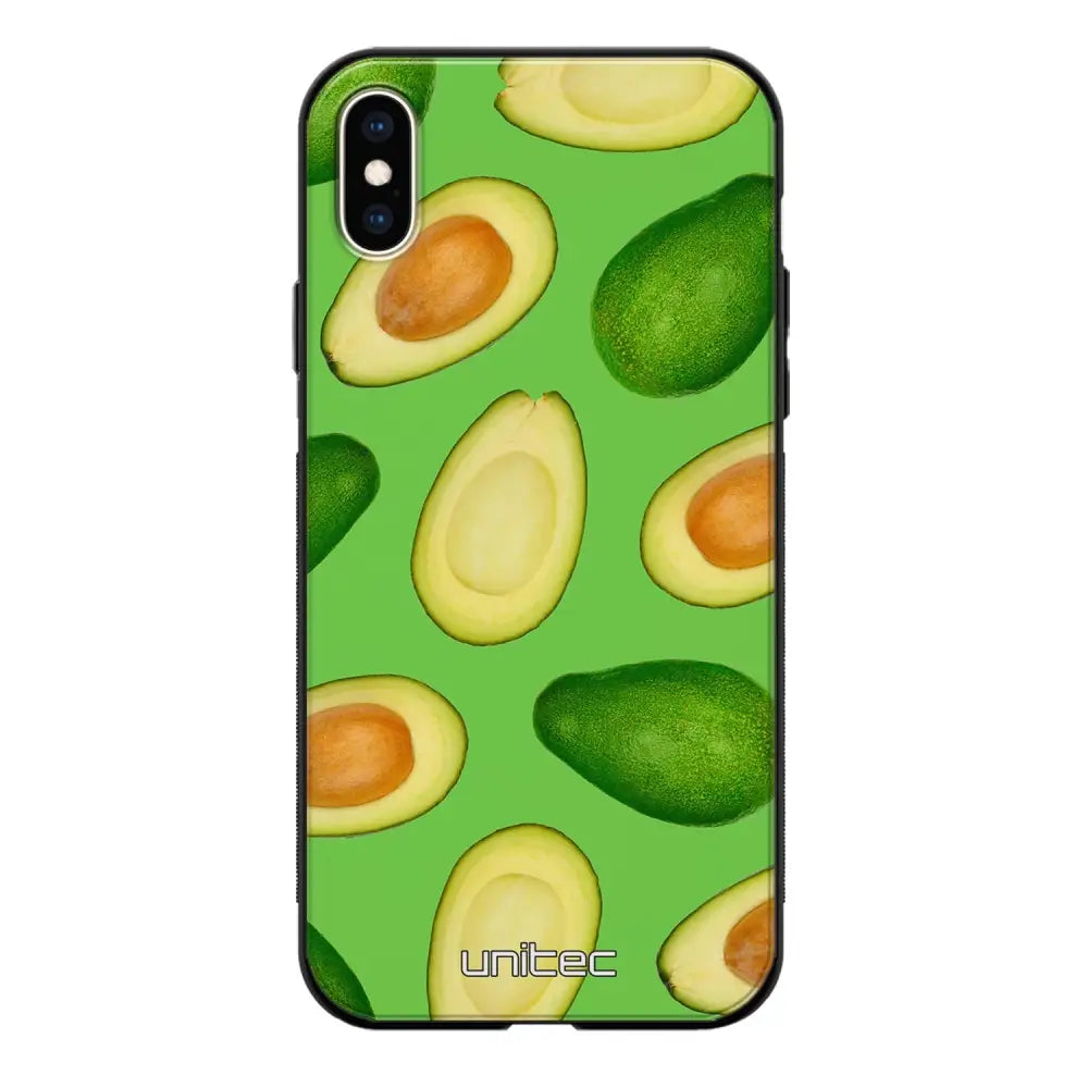 iPhone XS hedelmä suojakuoret - Avocados - Ei