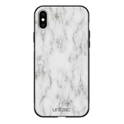 iPhone XS marmori suojakuoret - White Marble - Ei