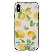 iPhone XS Max hedelmä suojakuoret - Lemon - Ei