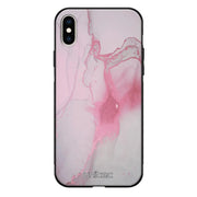 iPhone XS Max marmori suojakuoret - Pink Pok Rie - Ei