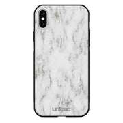 iPhone XS Max marmori suojakuoret - White Marble - Ei