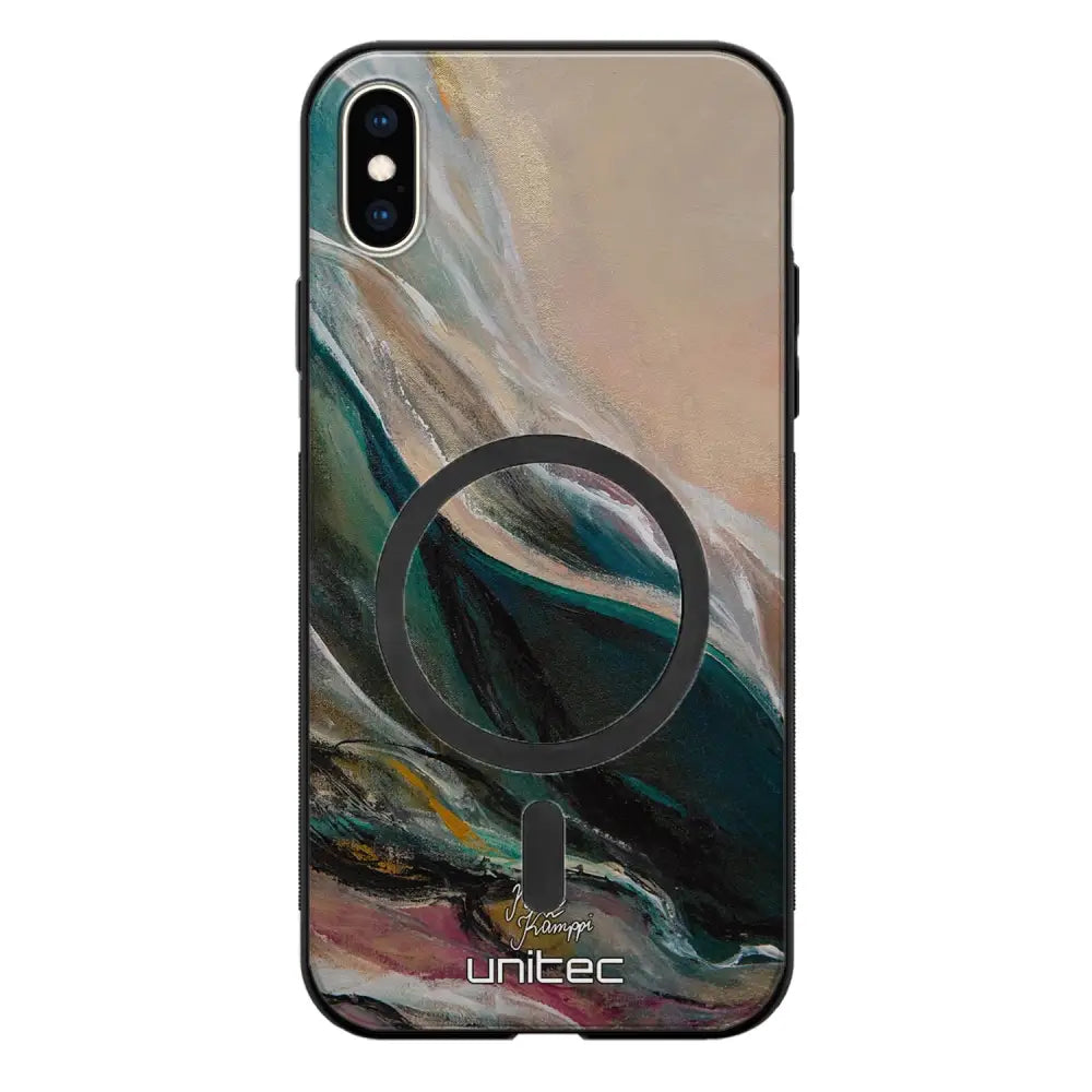 iPhone XS Max modern art suojakuoret - Nudge - Noora Kämppi