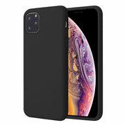 iPhone XS Max Silikonikuori Musta