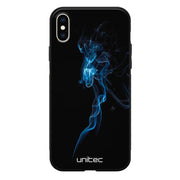 iPhone XS Max suojakuoret - Blue Smoke On Black - Ei