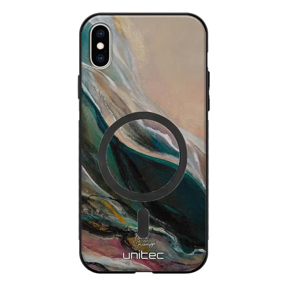iPhone XS modern art suojakuoret - Nudge - Noora Kämppi