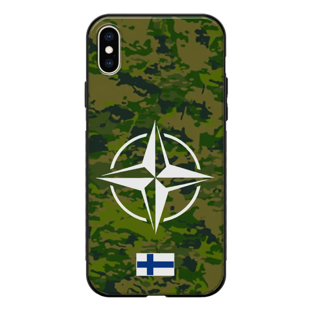 iPhone XS nato suojakuoret - Camo Suomi - Ei