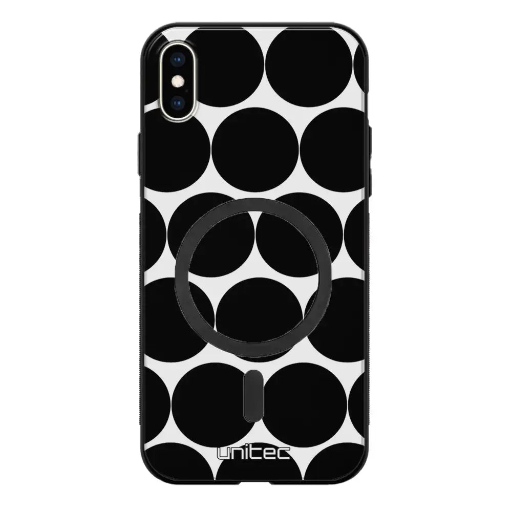 iPhone XS pallo suojakuoret - Musta Pallo