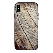 iPhone XS suojakuoret - Wooden Stump - Ei