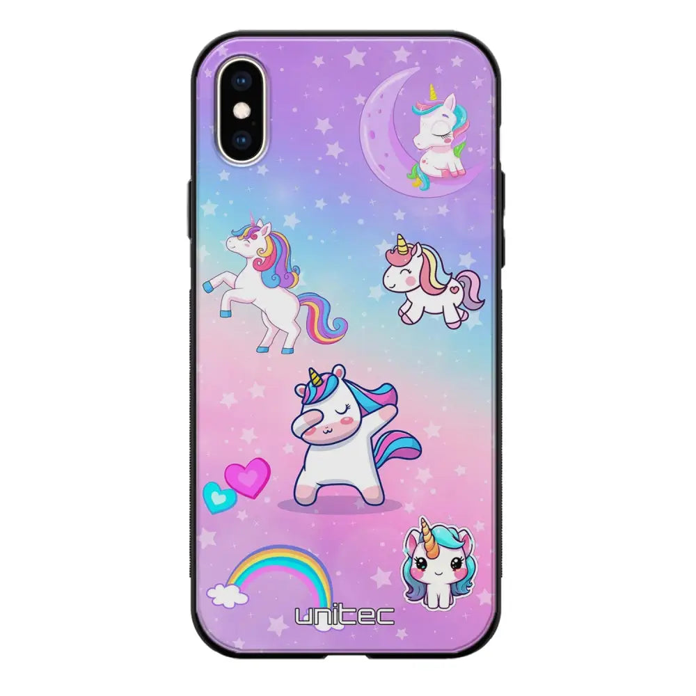 iPhone XS suojakuoret - Yksisarvinen - Ei