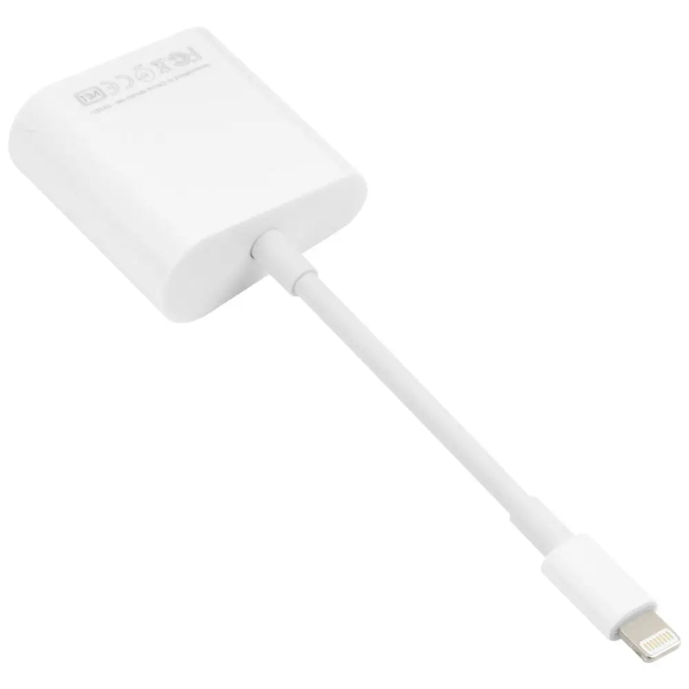 Lightning – Ethernet adapteri + Lightning power