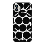 Nothing Phone 2 pallo suojakuoret - Musta Pallo - Ei