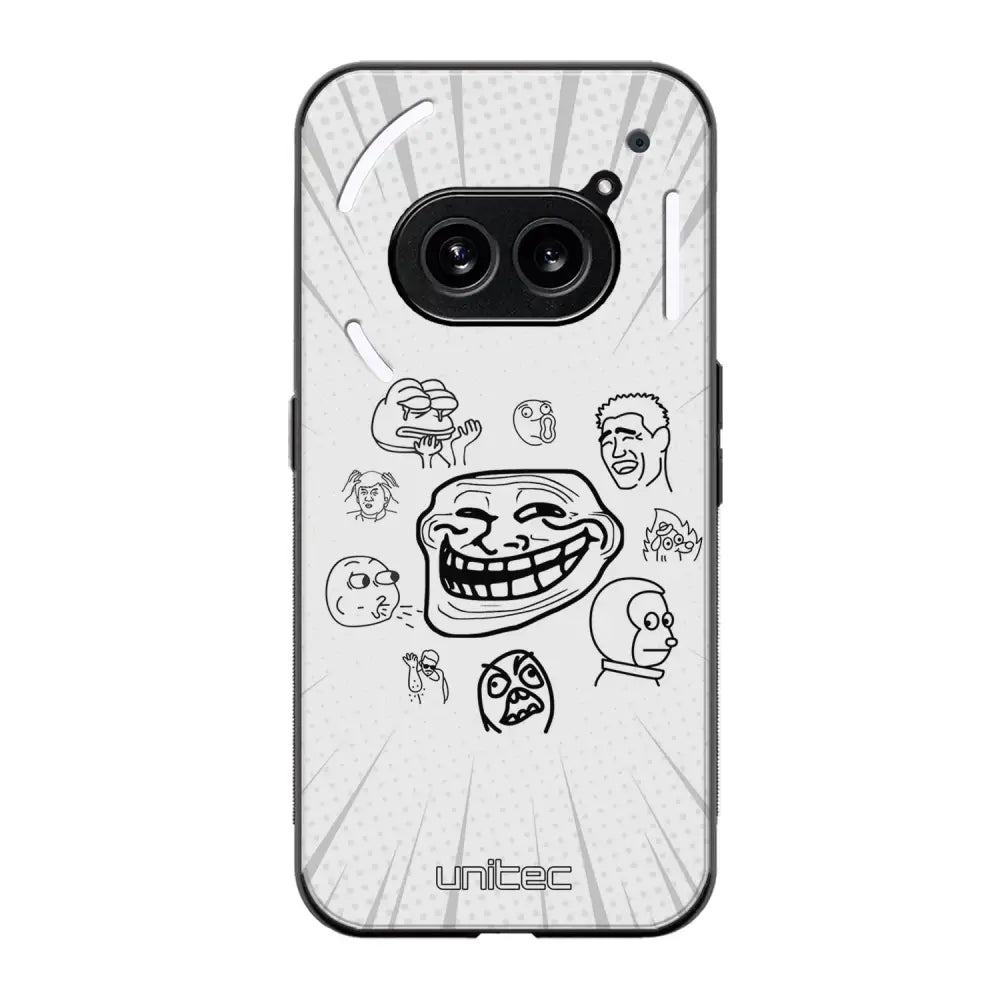 Nothing Phone 2a meemi suojakuoret - Meemi - Ei