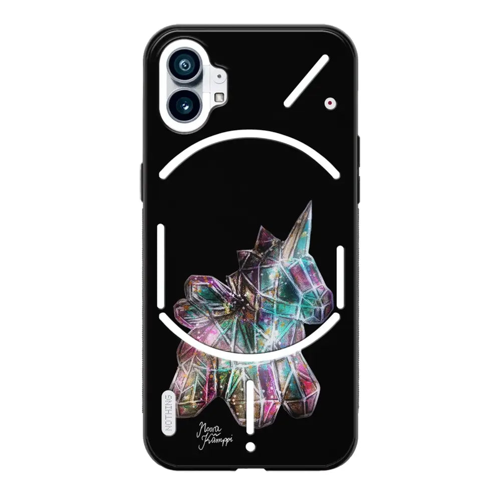 Nothing Phone unicorn suojakuoret - Musta - Noora Kämppi - Ei