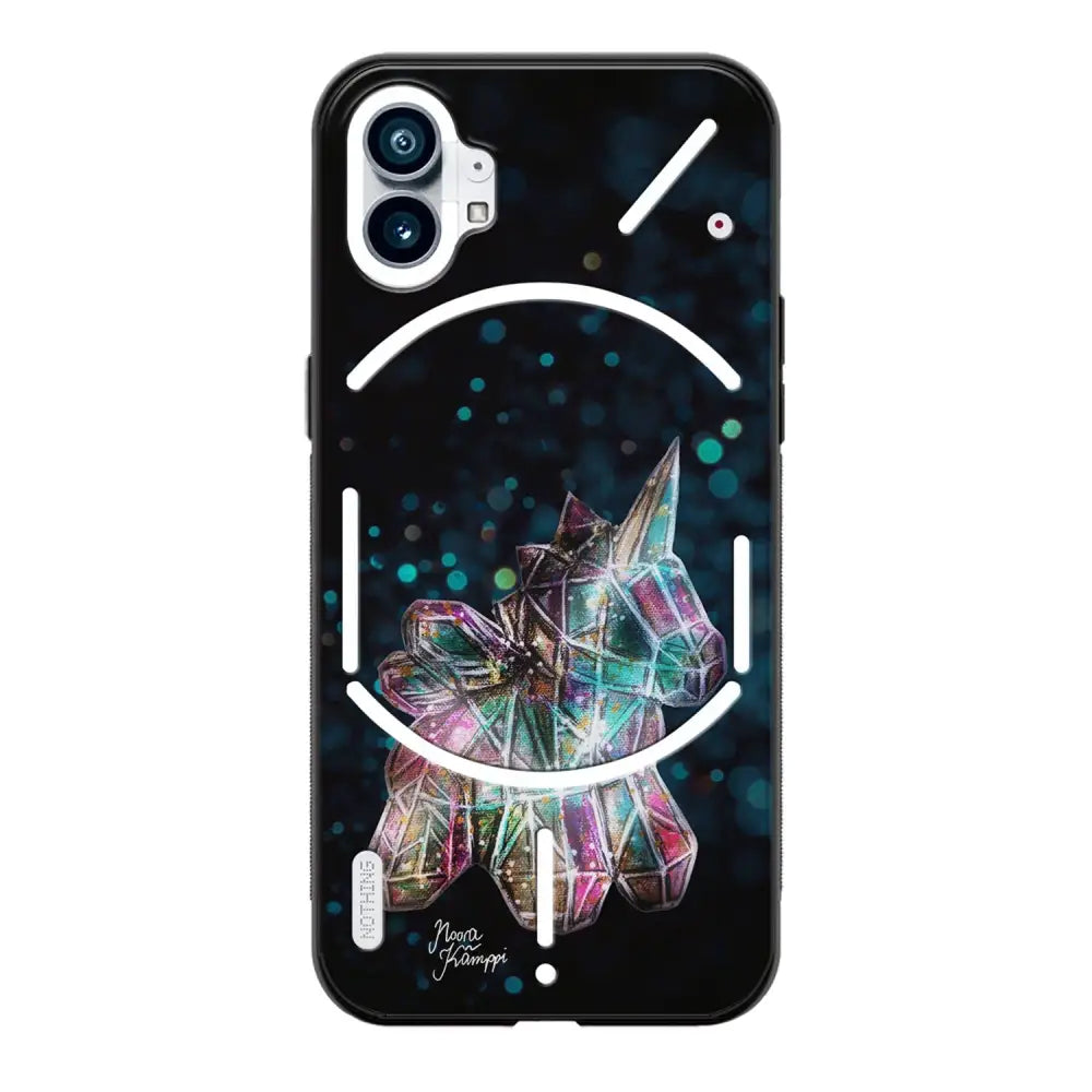 Nothing Phone unicorn suojakuoret - Sininen - Noora Kämppi - Ei