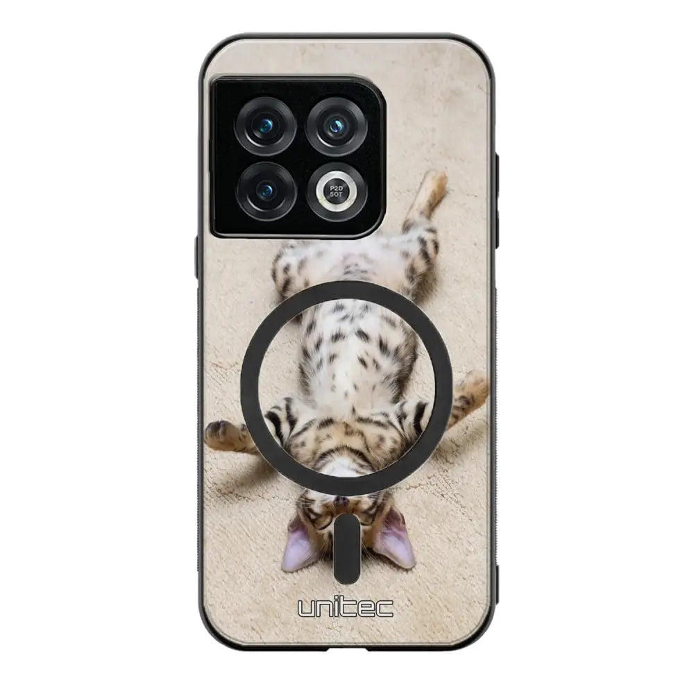 OnePlus 10 Pro kissa suojakuoret - Relaxing Cat