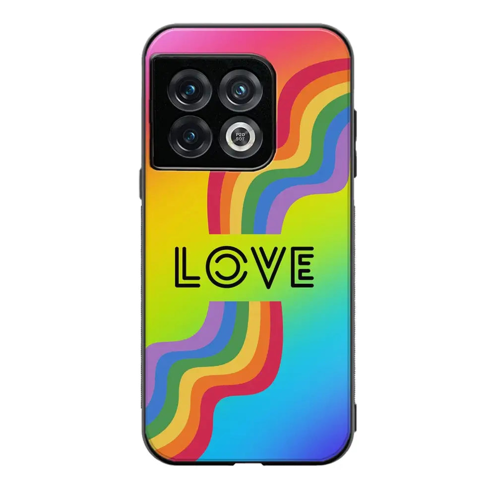 OnePlus 10 Pro pride suojakuoret - Love - Ei