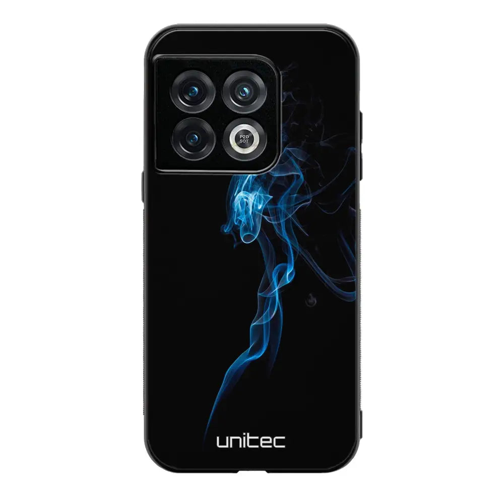 OnePlus 10 Pro suojakuoret - Blue Smoke On Black - Ei