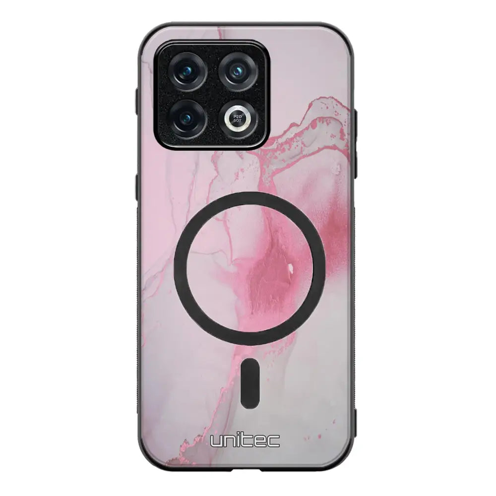 OnePlus 10T marmori suojakuoret - Pink Pok Rie