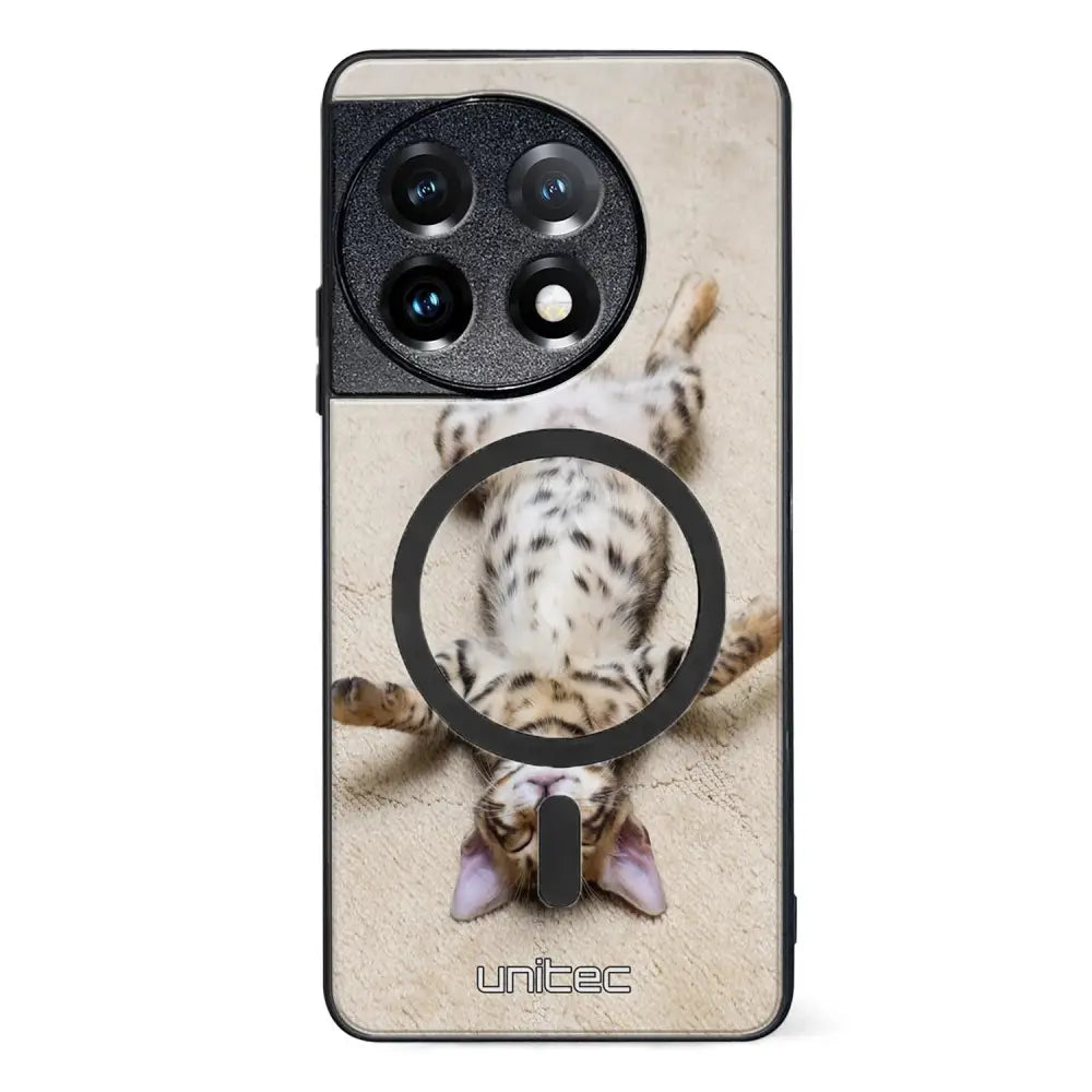 OnePlus 11 kissa suojakuoret - Relaxing Cat