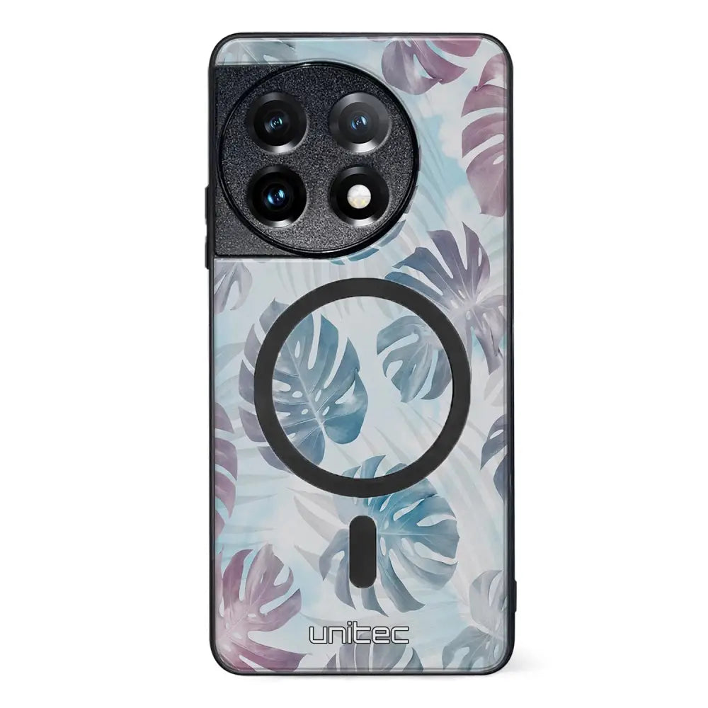 OnePlus 11 kukka suojakuoret - Monstera Texture