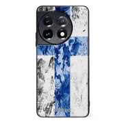 OnePlus 11 suojakuoret - Painted Finnish Flag - Ei